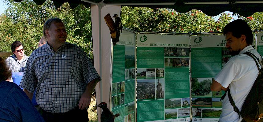 Stand des Biosphärenparks Wienerwald
